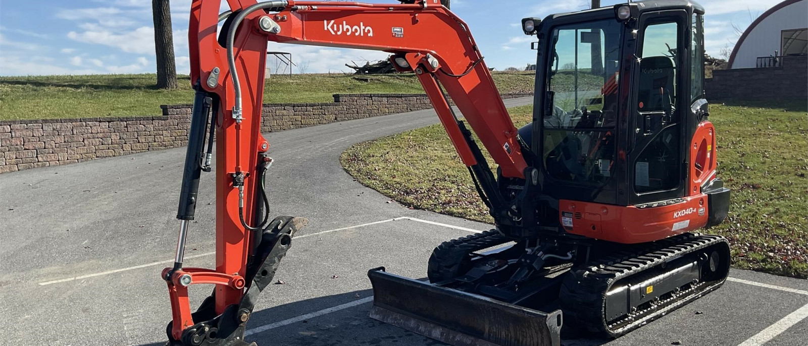 2022 Kubota KX040-4 Mini Excavator