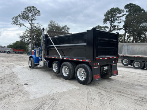 2020 Peterbilt 389 Tri-Axle Dump Truck