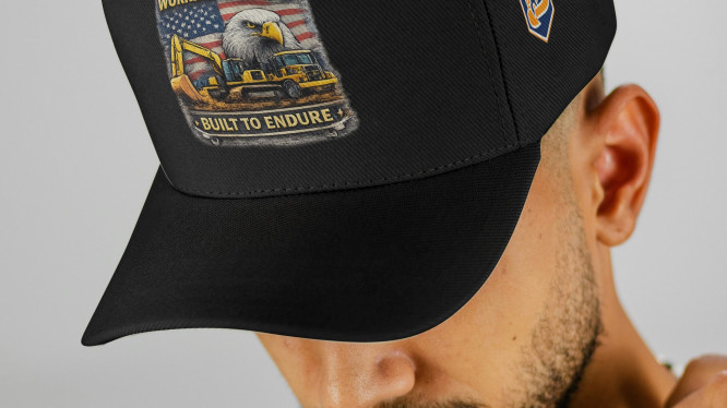 “Built to Endure” Branded Cap Black