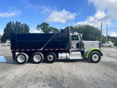 2019 Peterbilt 389 Tri-Axle Dump Truck