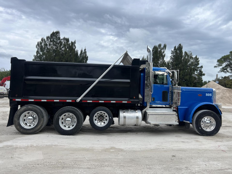 2020 Peterbilt 389 Tri-Axle Dump Truck
