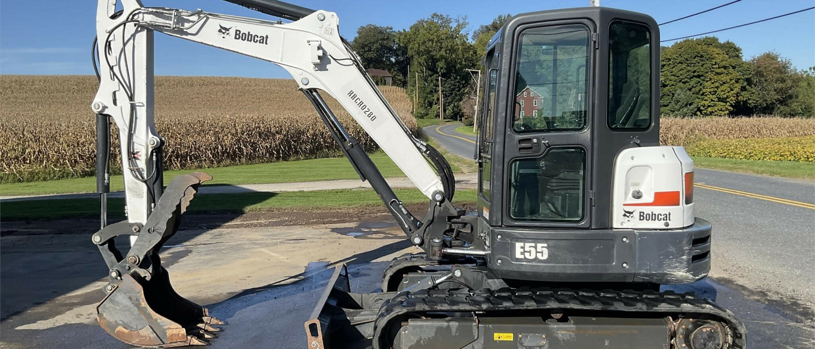 2019 Bobcat E55 Hydraulic Excavator
