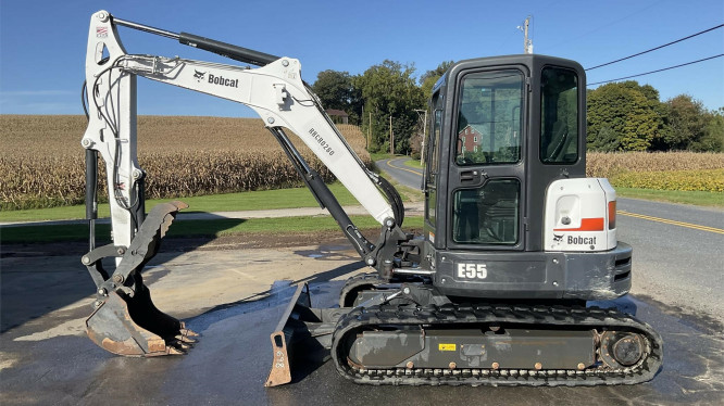 2019 BOBCAT E55