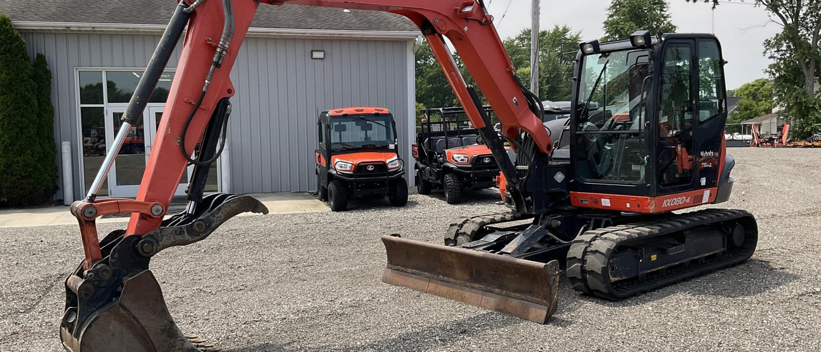 2019 Kubota KX080-4 Excavator