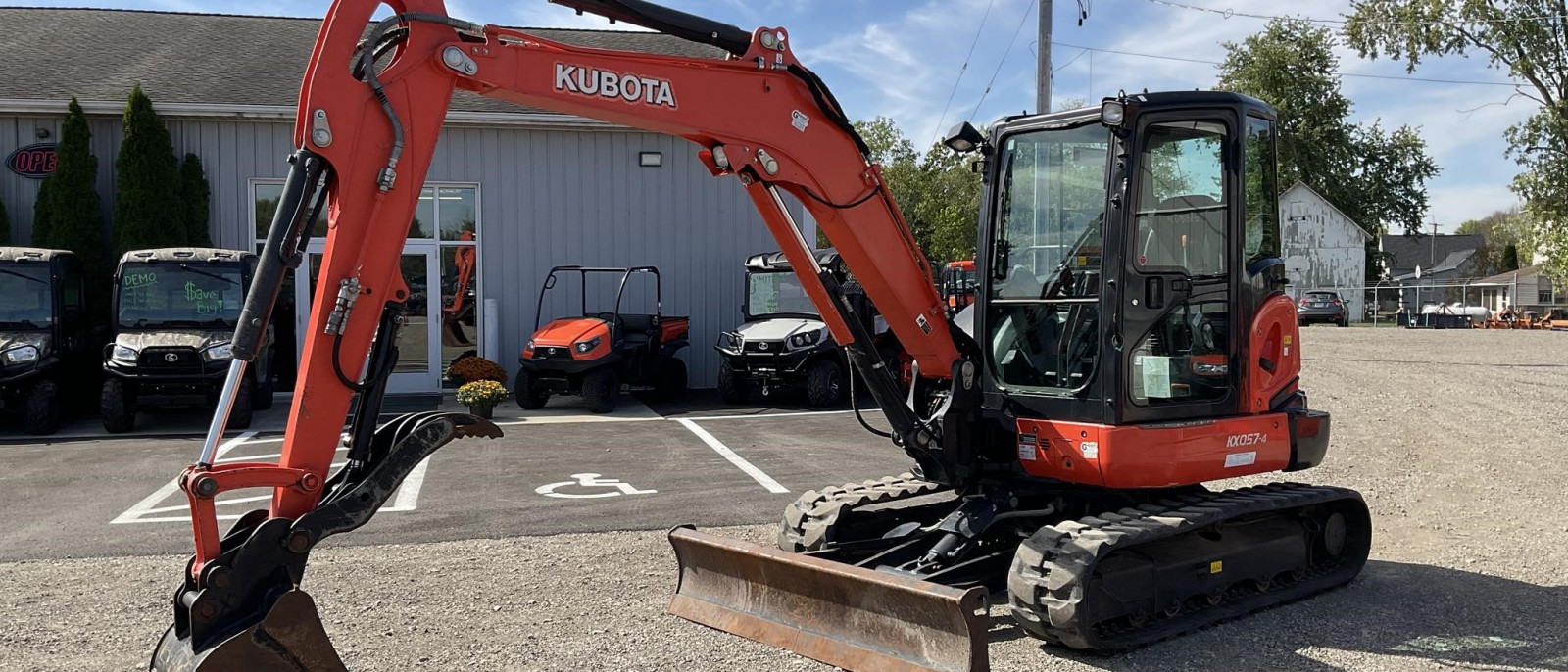2020 Kubota KX057-4R3A Compact Excavator