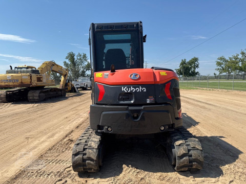 2021 Kubota U55-5 Compact Excavator 6 way angle blade