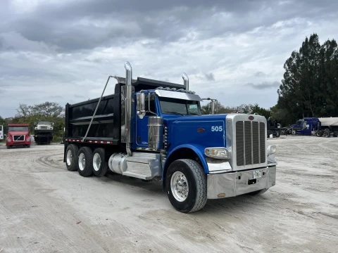 2020 Peterbilt 389 Tri-Axle Dump Truck