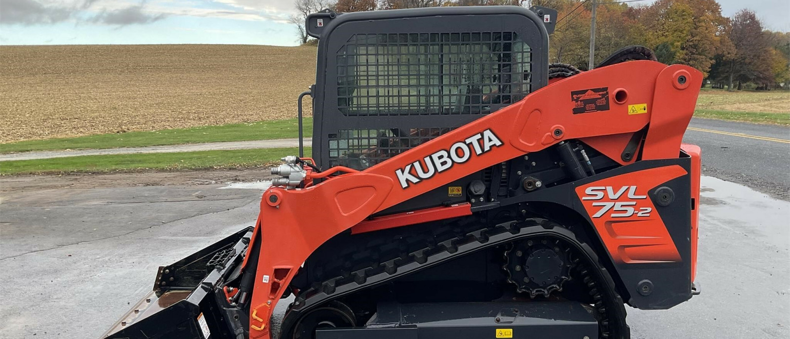 2019 KUBOTA, SVL75-2 Skid Steer