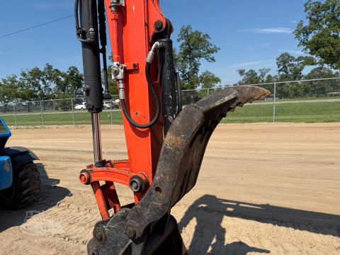 2021 Kubota U55-5 Compact Excavator 6 way angle blade