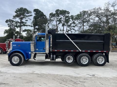 2020 Peterbilt 389 Tri-Axle Dump Truck